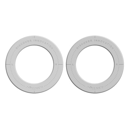 2pcs NILLKIN NKL12 Magnetic Ring Ultra(Grey) - Others Accessories by NILLKIN | Online Shopping UK | buy2fix
