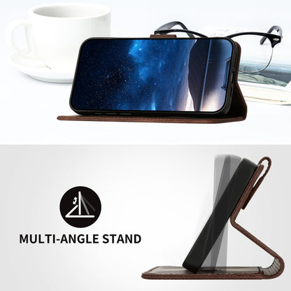 For OnePlus 11 Grid Butterfly Embossed Pattern Flip Leather Phone Case with Lanyard(Coffee) - OnePlus Cases by buy2fix | Online Shopping UK | buy2fix