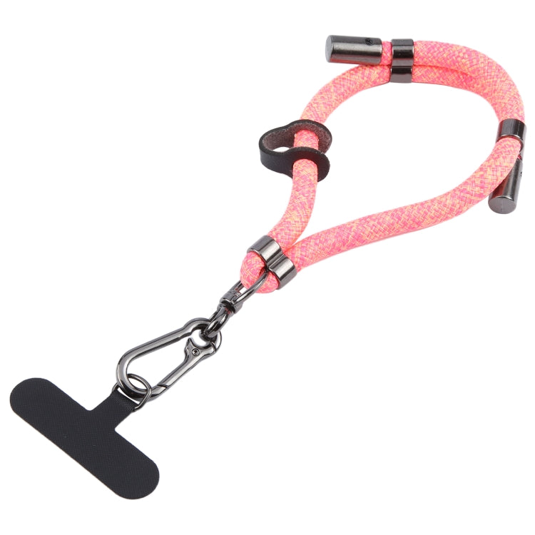 8mm Adjustable Mobile Phone Anti-lost Short Lanyard(Orange Yellow) - Lanyards & Wrist Straps by buy2fix | Online Shopping UK | buy2fix