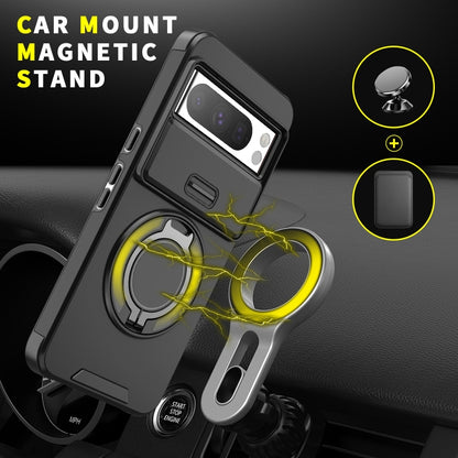 For Google Pixel 10 Pro XL Sliding Camshield Ring Holder Phone Case(Purple) - Google Cases by buy2fix | Online Shopping UK | buy2fix