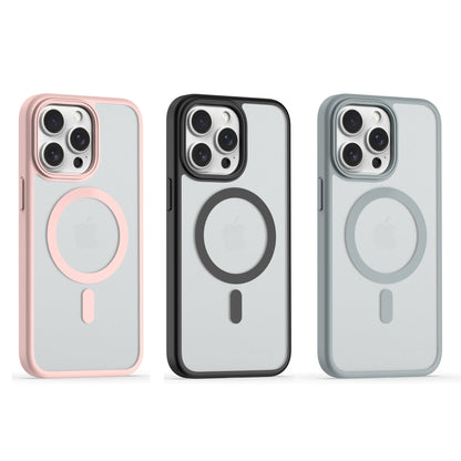 For iPhone 15 Pro TPU Hybrid PC Inner Magnetic MagSafe Phone Case(Black) - iPhone 15 Pro Cases by buy2fix | Online Shopping UK | buy2fix
