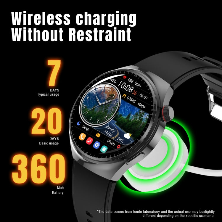 LF38 1.6 inch IPS Screen Steel Strap Smart Watch Supports Blood Oxygen Monitoring(Silver) by buy2fix