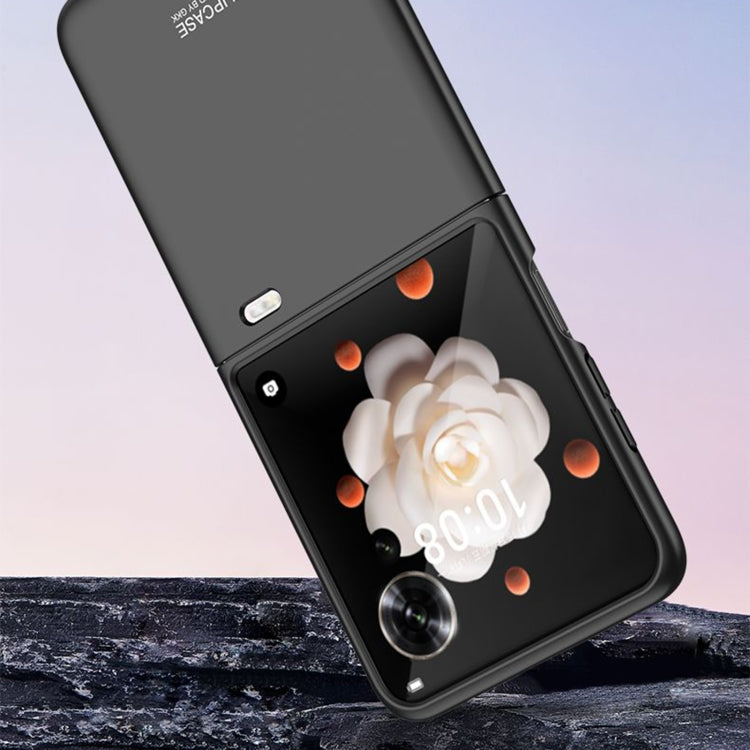 For Honor Magic V Flip GKK Ultra-thin Full Coverage Phone Case(Silver) - Honor Cases by GKK | Online Shopping UK | buy2fix