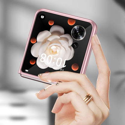 For Honor Magic V Flip GKK Ultra-thin Full Coverage Phone Case(Pink) - Honor Cases by GKK | Online Shopping UK | buy2fix