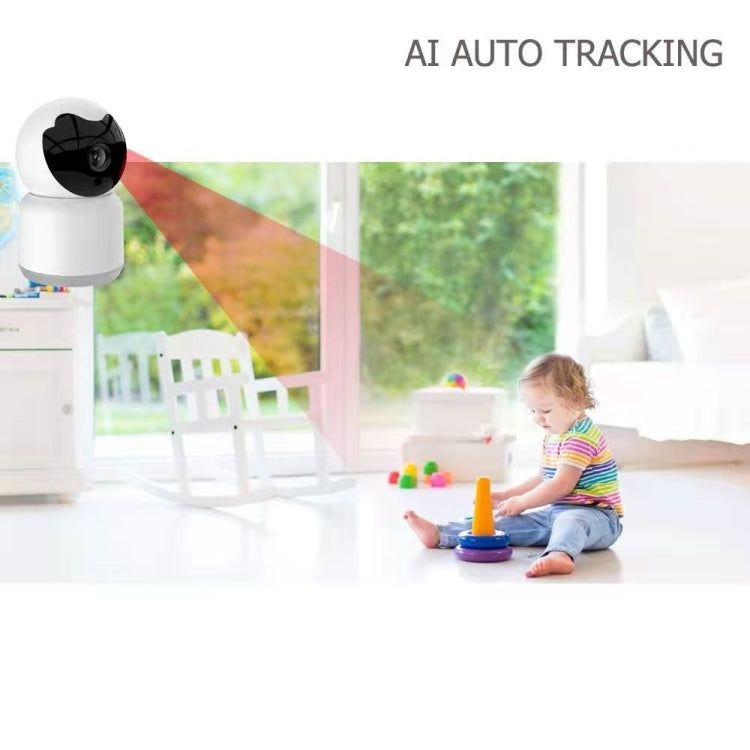 YT51 1920x1080 Home Baby Wireless Camera, without Temperature and Humidity Sensor UK Plug(White) - Baby Monitor by buy2fix | Online Shopping UK | buy2fix