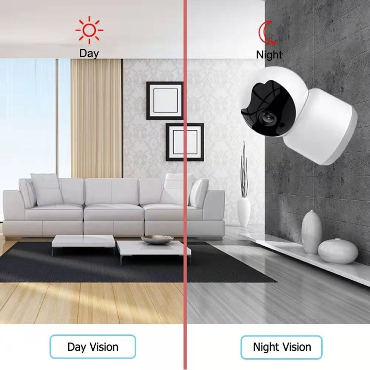 YT51 1920x1080 Home Baby Wireless Camera, without Temperature and Humidity Sensor UK Plug(White) - Baby Monitor by buy2fix | Online Shopping UK | buy2fix