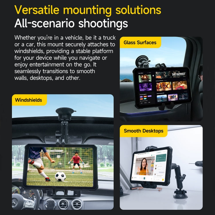 Ulefone UAN02 Armor Mount Max Car Phone Tablet Holder(Black) by Ulefone