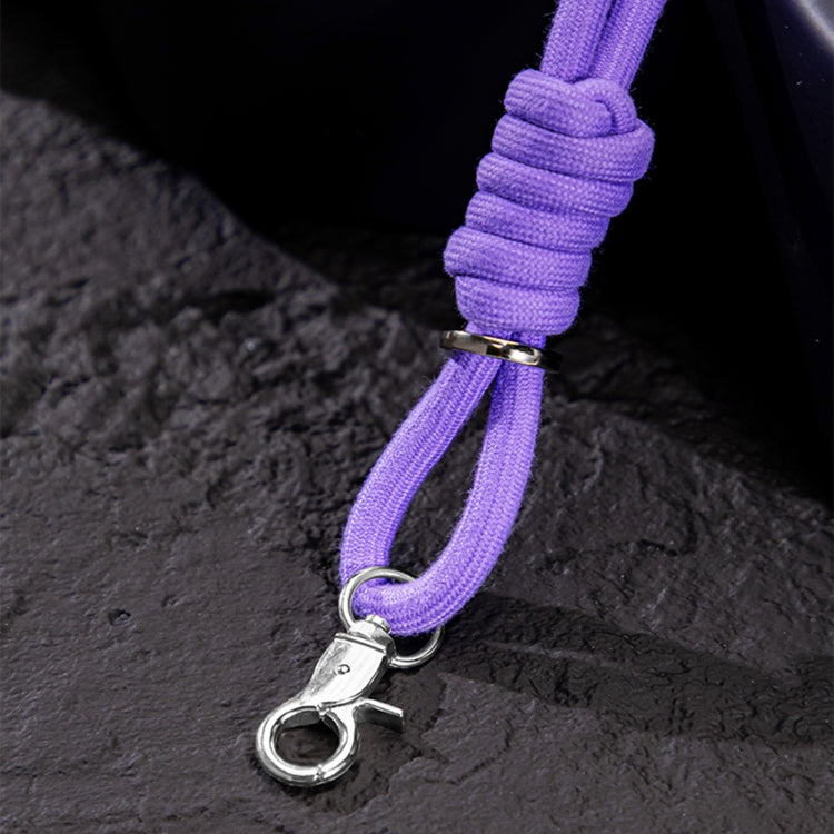 For Samsung Galaxy Z Flip6 / Flip7 FE GKK Airbag Hinge Full Coverage Phone Case with Crossbody Rope(Purple) - Galaxy Z Flip6 5G Cases by GKK | Online Shopping UK | buy2fix