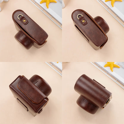 For FUJIFILM X100VI Full Body Leather Camera Case Bag with Strap(Black) - Leather Bag by buy2fix | Online Shopping UK | buy2fix