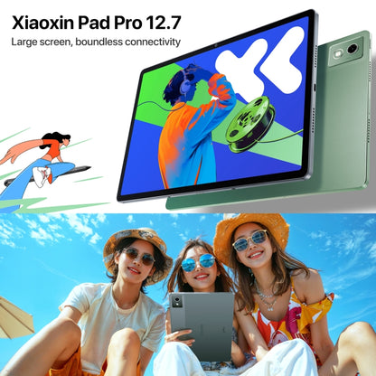 Lenovo Xiaoxin Pad Pro 12.7 inch 2025 WiFi Tablet, 8GB+256GB, ZUI 16, MediaTek Dimensity 8300 Octa Core, Support Fingerprint & Face Identification(Dark Grey) - Lenovo by Lenovo | Online Shopping UK | buy2fix