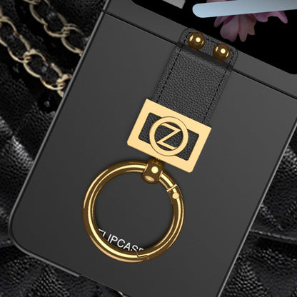 For Samsung Galaxy Z Flip6 / Flip7 FE GKK Integrated Ultra-thin Phone Case with Z Ring Holder(Purple) - Galaxy Z Flip6 5G Cases by GKK | Online Shopping UK | buy2fix