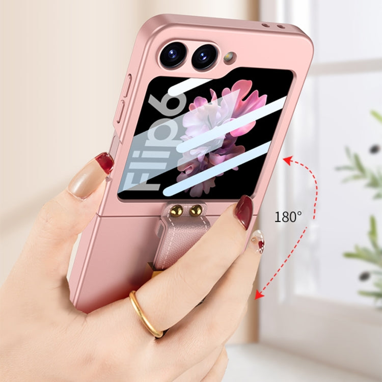 For Samsung Galaxy Z Flip6 / Flip7 FE GKK Integrated Ultra-thin Phone Case with Z Ring Holder(Purple) - Galaxy Z Flip6 5G Cases by GKK | Online Shopping UK | buy2fix
