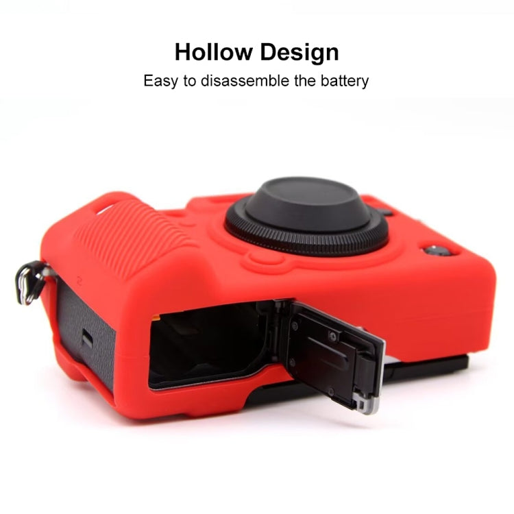 For FUJIFILM X-T5 Soft Silicone Protective Case(Red) - Protective Case by buy2fix | Online Shopping UK | buy2fix