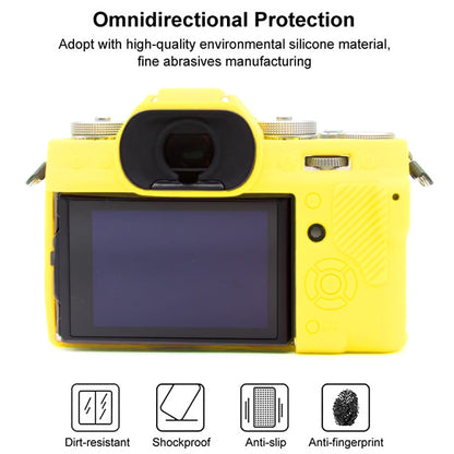 For FUJIFILM X-T5 Soft Silicone Protective Case(Yellow) - Protective Case by buy2fix | Online Shopping UK | buy2fix