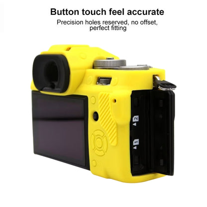 For FUJIFILM X-T5 Soft Silicone Protective Case(Yellow) - Protective Case by buy2fix | Online Shopping UK | buy2fix