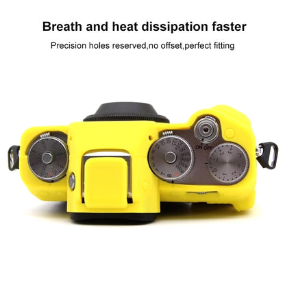 For FUJIFILM X-T5 Soft Silicone Protective Case(Yellow) - Protective Case by buy2fix | Online Shopping UK | buy2fix