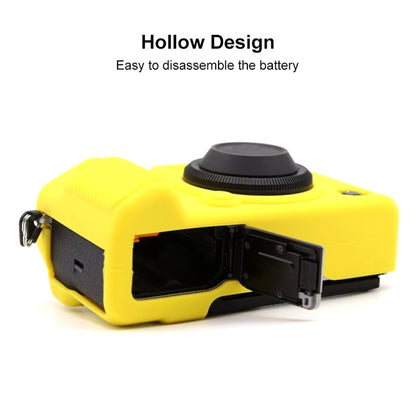 For FUJIFILM X-T5 Soft Silicone Protective Case(Yellow) - Protective Case by buy2fix | Online Shopping UK | buy2fix