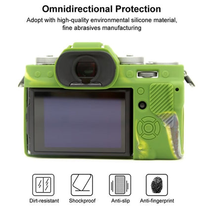 For FUJIFILM X-T5 Soft Silicone Protective Case(Camouflage) - Protective Case by buy2fix | Online Shopping UK | buy2fix