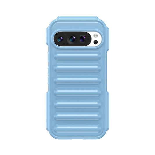For Google Pixel 9 Pro Capsule Series Candy Color TPU Phone Case(Blue) by buy2fix