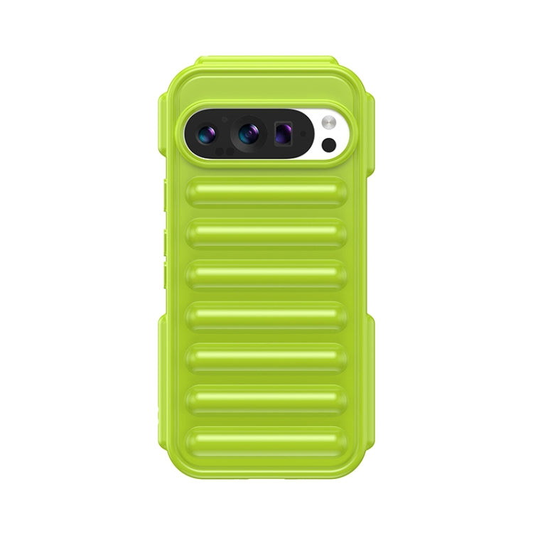 For Google Pixel 9 Pro Capsule Series Candy Color TPU Phone Case(Green) by buy2fix