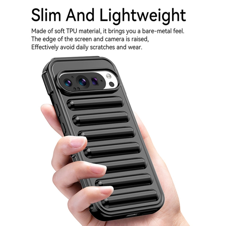 For Google Pixel 9 Pro XL Capsule Series Candy Color TPU Phone Case(Blue) by buy2fix