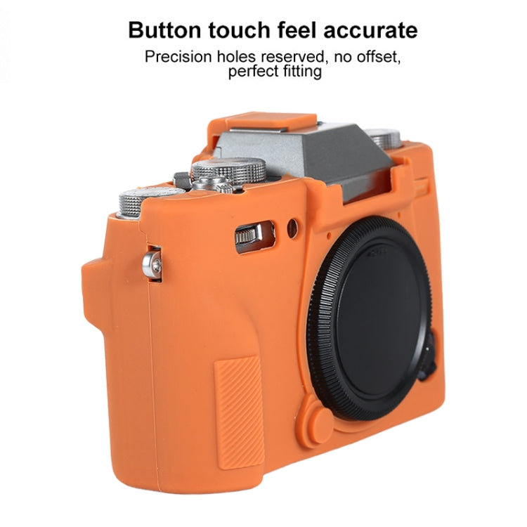 For FUJIFILM X-T30 II Soft Silicone Protective Case(Orange) - Protective Case by buy2fix | Online Shopping UK | buy2fix