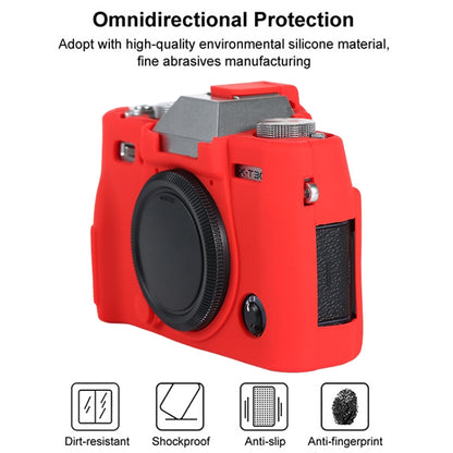 For FUJIFILM X-T30 II Soft Silicone Protective Case(Red) - Protective Case by buy2fix | Online Shopping UK | buy2fix