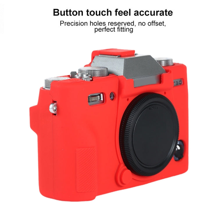 For FUJIFILM X-T30 II Soft Silicone Protective Case(Red) - Protective Case by buy2fix | Online Shopping UK | buy2fix