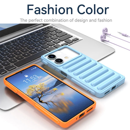 For Redmi K70 Capsule Series Candy Color TPU Phone Case(Transparent) - Xiaomi Cases by buy2fix | Online Shopping UK | buy2fix