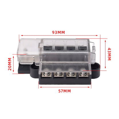 4 Way Fuse Block with 16pcs Terminals by buy2fix