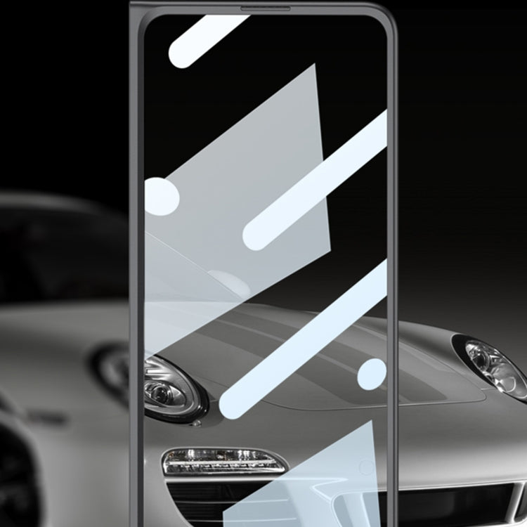 For Samsung Galaxy Z Fold6 GKK Integrated Blade Ultra-thin Full Coverage Phone Case with Pen Slot, Not Included Pen(Titanium Gray) by GKK