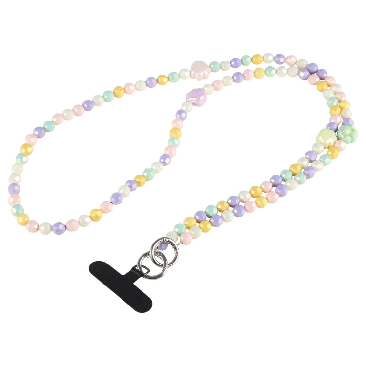 Mobile Phone Anti-lost Diamond Colored Bead Long Chain - Lanyards & Wrist Straps by buy2fix | Online Shopping UK | buy2fix