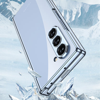 For Samsung Galaxy Z Fold6 GKK Integrated Magnetic Fold Electroplating Phantom Phone Case(Titanium Gray) by GKK