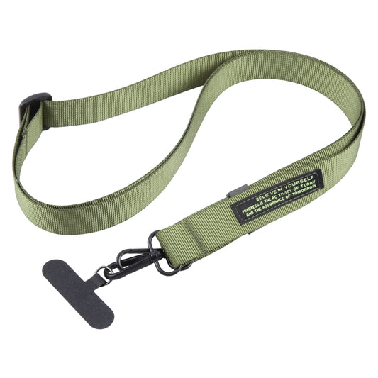 A1 Nylon Webbing Anti-lost Mobile Phone Long Lanyard(Green) - Lanyards & Wrist Straps by buy2fix | Online Shopping UK | buy2fix