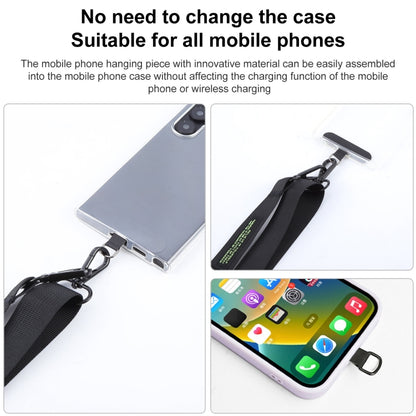 A1 Nylon Webbing Anti-lost Mobile Phone Long Lanyard(Black) - Lanyards & Wrist Straps by buy2fix | Online Shopping UK | buy2fix
