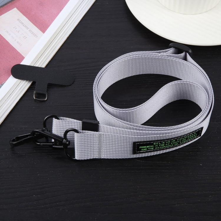 A1 Nylon Webbing Anti-lost Mobile Phone Long Lanyard(Black) - Lanyards & Wrist Straps by buy2fix | Online Shopping UK | buy2fix