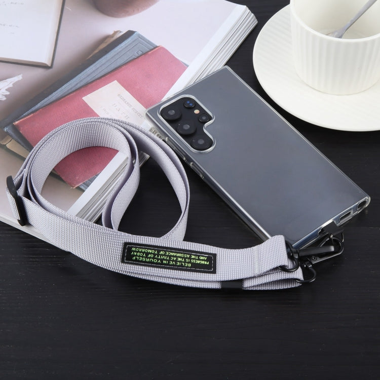 A1 Nylon Webbing Anti-lost Mobile Phone Long Lanyard(Pink) - Lanyards & Wrist Straps by buy2fix | Online Shopping UK | buy2fix