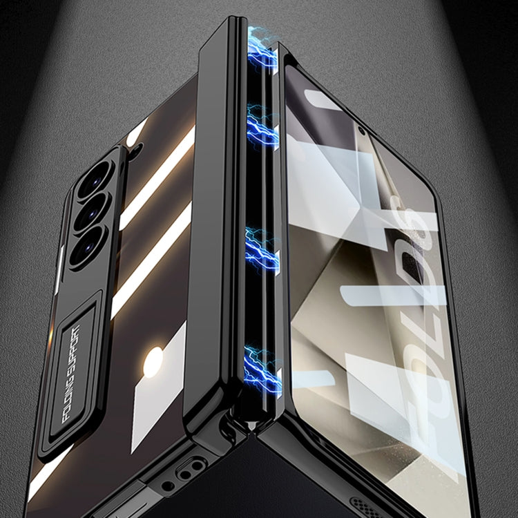 For Samsung Galaxy Z Fold6 GKK Integrated Magnetic Fold Hinge Phantom Phone Case(Black) by GKK