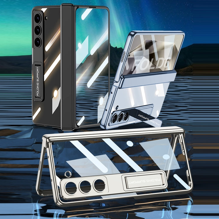 For Samsung Galaxy Z Fold6 GKK Integrated Magnetic Fold Hinge Phantom Phone Case(Titanium Gray) by GKK