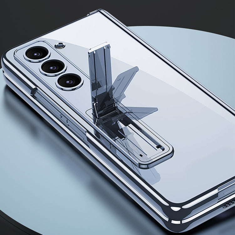 For Samsung Galaxy Z Fold6 GKK Integrated Magnetic Fold Hinge Phantom Phone Case(Blue) by GKK