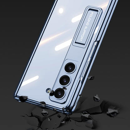 For Samsung Galaxy Z Fold6 GKK Integrated Magnetic Fold Hinge Phantom Phone Case(Blue) by GKK