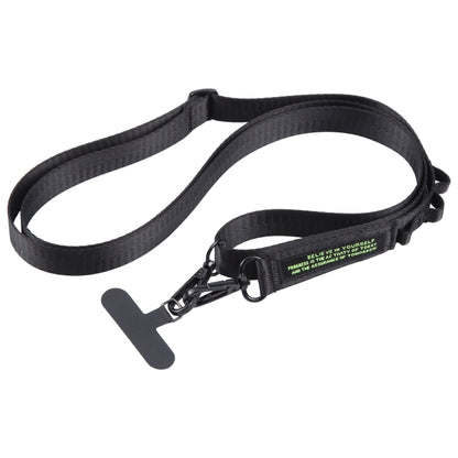 B1 Nylon Webbing Anti-lost Mobile Phone Long Lanyard(Black) - Lanyards & Wrist Straps by buy2fix | Online Shopping UK | buy2fix