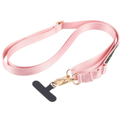 B1 Nylon Webbing Anti-lost Mobile Phone Long Lanyard(Pink) - Lanyards & Wrist Straps by buy2fix | Online Shopping UK | buy2fix