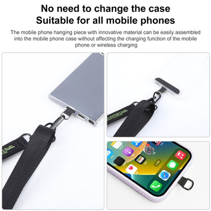 B1 Nylon Webbing Anti-lost Mobile Phone Long Lanyard(Grey) - Lanyards & Wrist Straps by buy2fix | Online Shopping UK | buy2fix