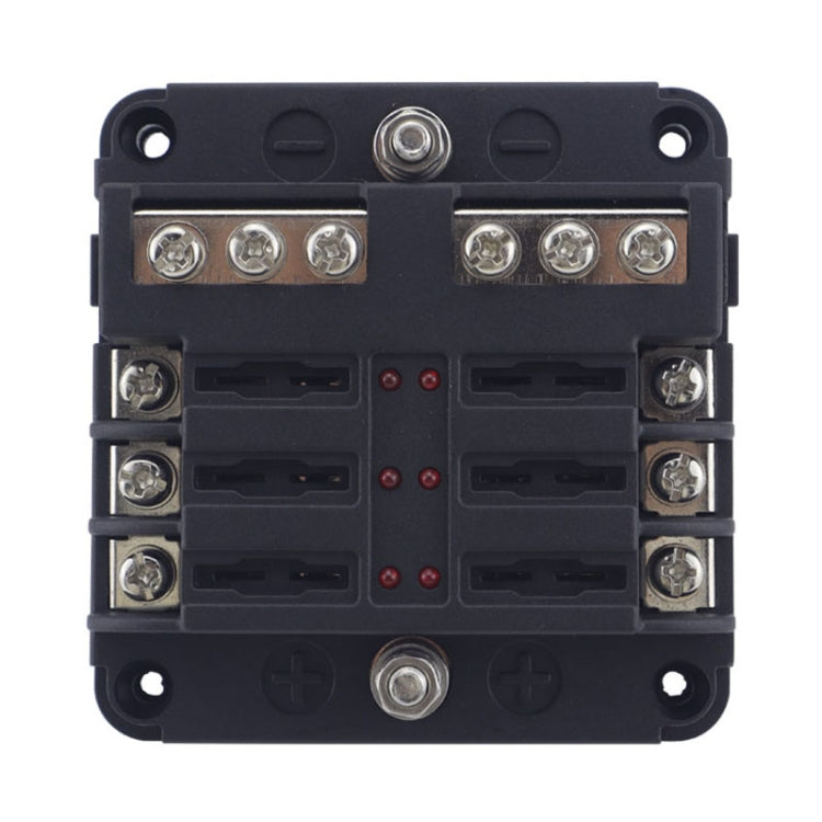 6 Way Fuse Block with 24pcs Fuses and 12pcs Terminals - Fuse by buy2fix | Online Shopping UK | buy2fix