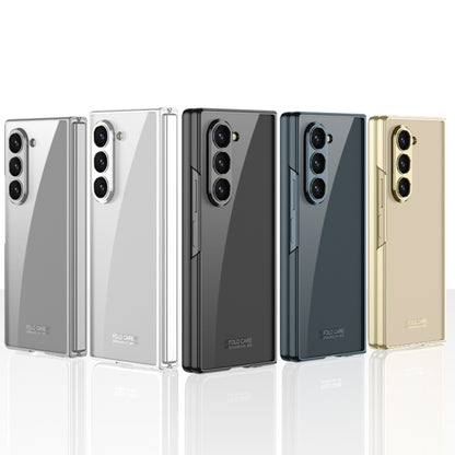 For Samsung Galaxy Z Fold6 GKK Integrated Electroplating Phantom Full Coverage Phone Case(Silver) by GKK