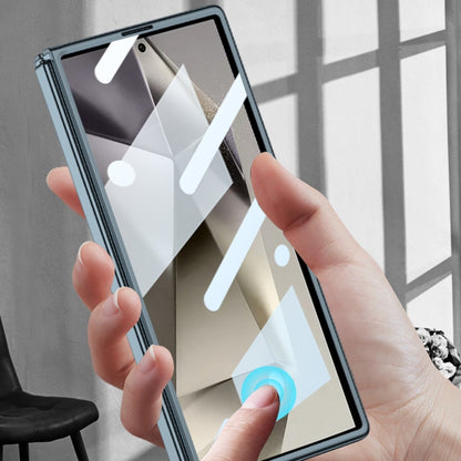 For Samsung Galaxy Z Fold6 GKK Integrated Electroplating Phantom Full Coverage Phone Case(Silver) by GKK