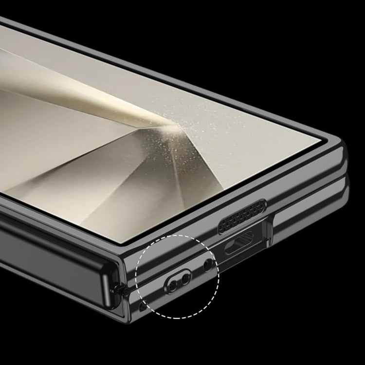 For Samsung Galaxy Z Fold6 GKK Integrated Electroplating Phantom Full Coverage Phone Case(Silver) by GKK