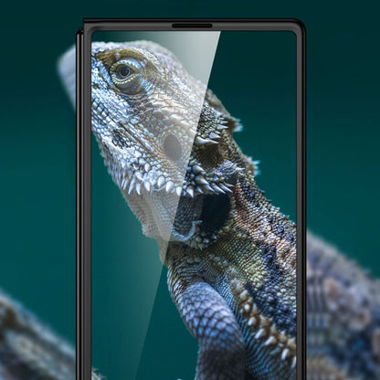 For Samsung Galaxy Z Fold6 GKK Integrated Electroplating Phantom Full Coverage Phone Case(Black) by GKK