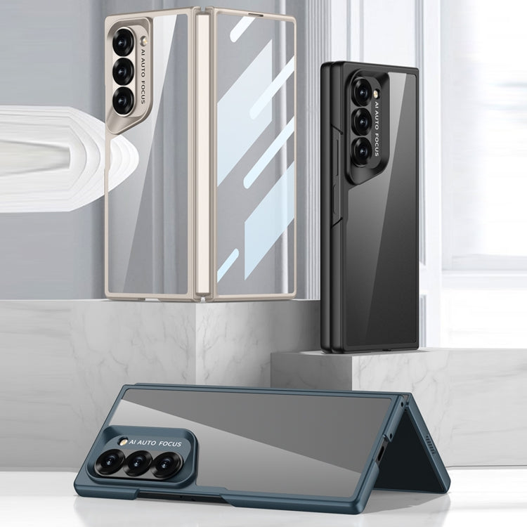 For Samsung Galaxy Z Fold6 GKK Integrated Electroplating Telescope Full Coverage Phone Case(Titanium Gray) by GKK